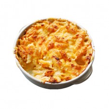 Cheesy baked macaroni by Contis